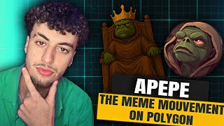 APEPE Meme Coin – The King of Polygon’s Meme Revolution! 🚀🐸