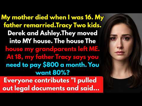 My Stepmom Demanded I Pay $800 Rent in My Own House....