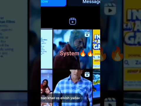 Elvish yadav vs Salman Khan # elvish yadav # viral # trending # system