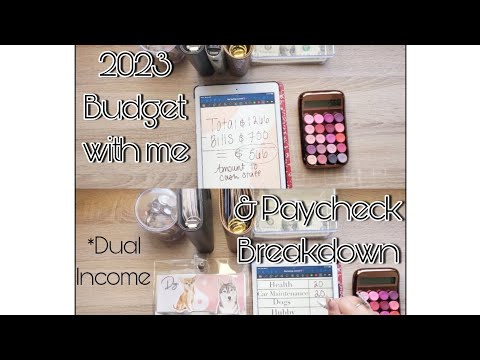 UPDATE Budget With Me/Paycheck Breakdown 💵💌💕 | How I budget dual-income using cash envelope system