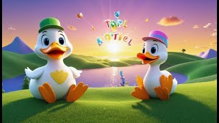 Two Little Ducks Learn to Spell | Fun Spelling Song for Kids | Learn and Sing Along