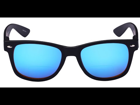 "Lovin Rays" Polarized Sunglasses with Nearly Invisible Line Bifocal for Men and Women
