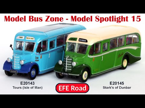 MBZ Model Spotlight 15 - E20143 Tours (IOM) & E20145 Stark's of Dunbar EFE Road Bedford OB Coaches