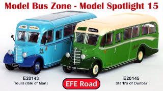 MBZ Model Spotlight 15 - E20143 Tours (IOM) & E20145 Stark's of Dunbar EFE Road Bedford OB Coaches