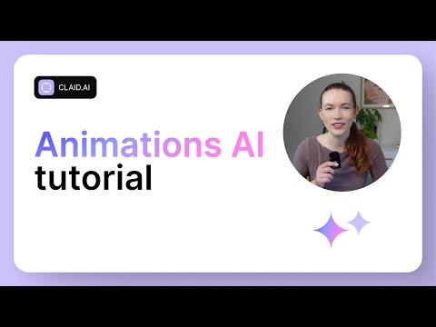 Turn Photos into Videos with AI - Claid Animation Tutorial