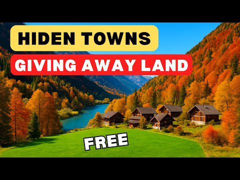 These Towns Are Practically Giving Away Land Right NOW (2025)