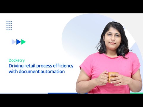 Driving retail process efficiency with document automation