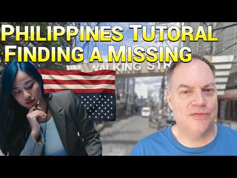 An American Goes Missing in the Philippines