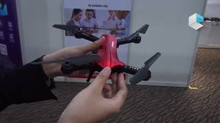 Brainpower foldable drones with obstacle detection by infrared