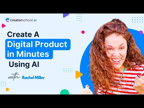 How to Create a Sales Ready Digital Product with AI in Minutes | Rachel Miller from Pagewheel