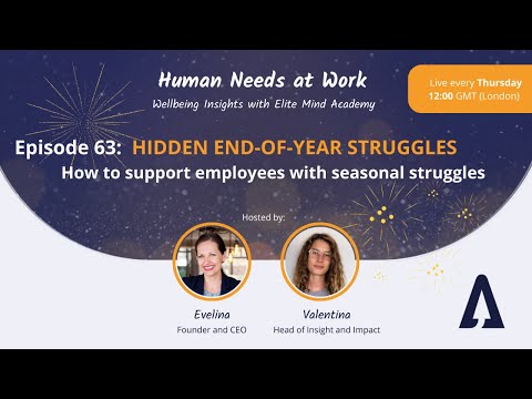 How to support employees through seasonal struggles?