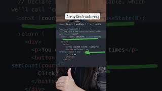 How to implement useState hook in Functional Component? #coding #frontend#nextjs  #javascript #tips