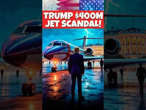 Trump’s Qatar Jet – Bribery or Genius? 🚨#ccr #trump #qatarjet #breakingnews