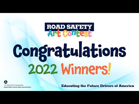 FMCSA 2022 Art Contest Winners