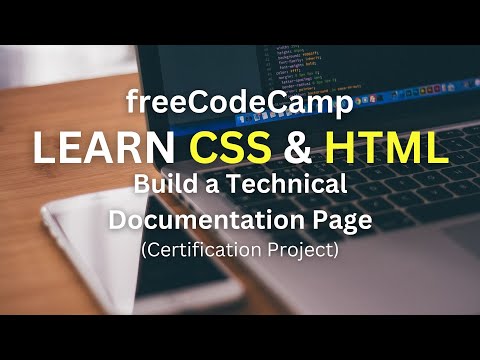 LEARN CSS & HTML (Build a Technical Documentation Page) (freeCodeCamp) (Certification Project) part2