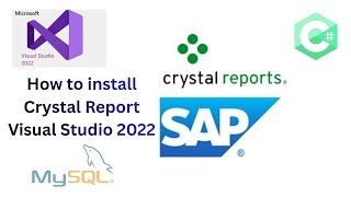 How to install Crystal Report on visual studio 2022 || #banglatutorial #visualstudio2022