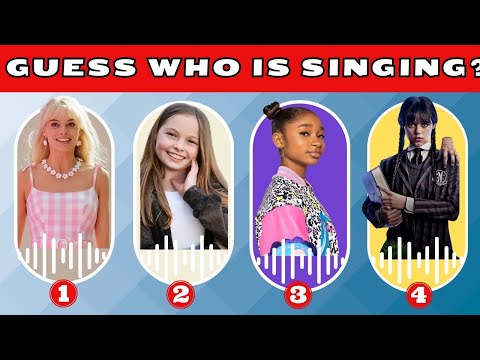 Guess Who Is SINGING? | Lay Lay, Wednesday, Salish Matter, Elsa ,Barbie, Megan