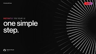 Instantly Improve Your UI in One Simple Step