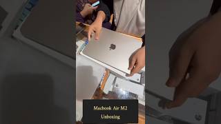 MacBook air M2 #MacBookAirM2 #MacBookUnboxing