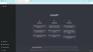 4 Tour ChatGPT Interface