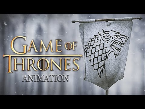 Game of Thrones Animation Stark house
