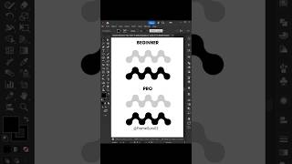 Beginner vs Pro – Adobe Illustrator Shape Design Tip