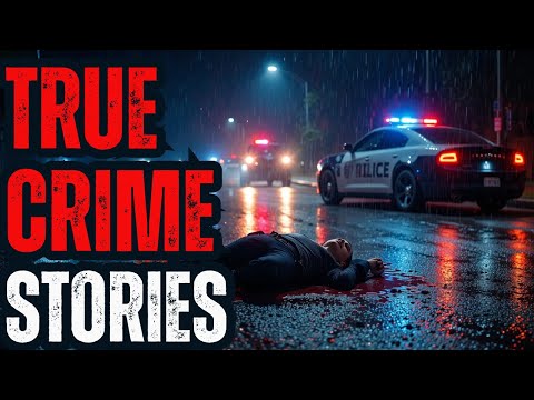 5 Disturbing True Crime Stories For Sleep With Rain Sound | Black Screen | Vol. 124