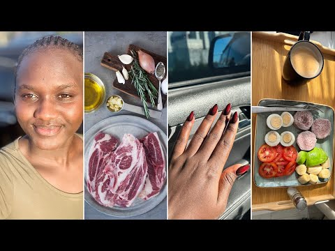 Spend The Day With Me||Salon & Nails||Gym||Breakfast & Dinner