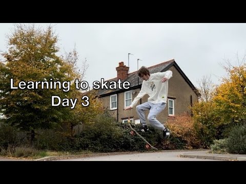 Learning how to skate (Day 3) 