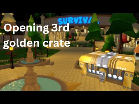 Opening my 3rd golden crate