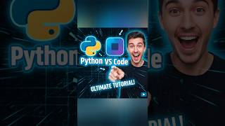 Run your first python  program in vs code👩‍💻🚀      #coding #python #firstprogram #vscode