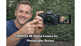 📸 COONYES 4K Digital Camera for Photography Review – Sharp Image Quality Worth It? 🎥