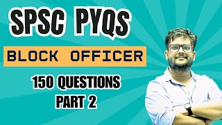 SPSC Block Officer Previous Year Question Paper Analysis | Exam Strategy & Tips