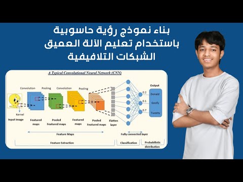 بناء نموذج رؤية حاسوبية لتصنيف الصور باستخدام الشبكات العصبية - Computer Vision Model