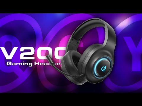 A 7.1 Surround Wireless Gaming Headset at This Price? QCY V200 Wireless Gamer Headset