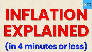 Inflation Explained: Everything You Need to Know in Under 4 Minutes | Think Econ