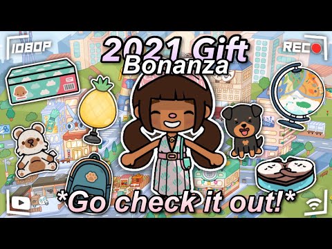 2021 Gift Bonanaza! *Free*🎁🎊 || *Voiced!*🎙️ || Toca Boca Life World!🌏