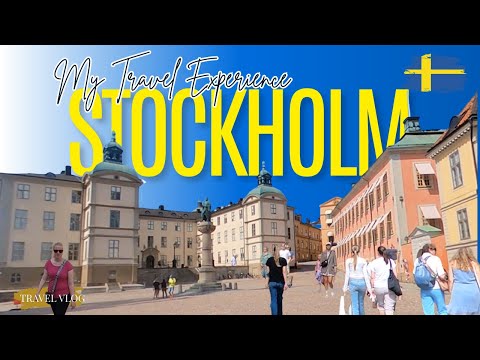 STOCKHOLM CITY 🇸🇪 SWEDEN'S CAPITAL & LARGEST CITY—Colorful Old Town to the City CenterTour!