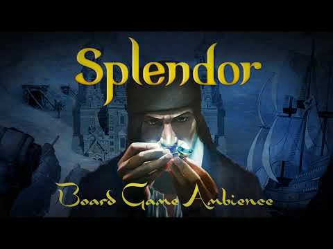 Splendor Board Game Background Ambience | Busy Marketplace | 2 Hours