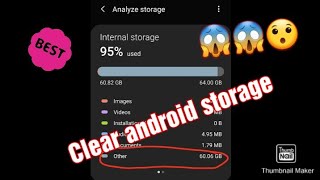 How to clear storage on android perfectly #ANDROIDOPTIMIZATION