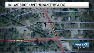 Judge orders closing of AM Mart on Highland