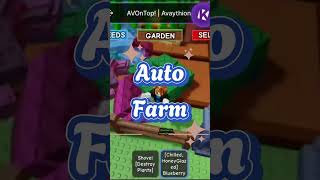 Grow a Garden Auto Farm Script 🌱 | Farm Everything Hands-Free! 🔁#growagarden  #robloxscript #shorts