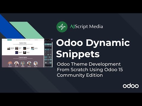 Create Dynamic Snippet | Odoo Theme Development Tutorial From Scratch (Part 6)