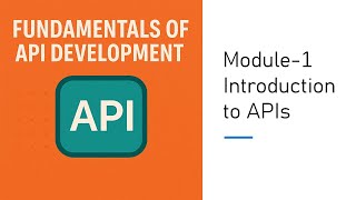 Module 1- What Are APIs? A Beginner’s Guide