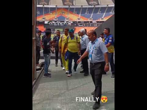 Thala 😍 at Narendra Modi Stadium #thala #msdhoni  #shorts