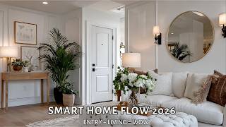 Smart Design 2026: Unifying Your Entryway & Living Room for Grand Impact