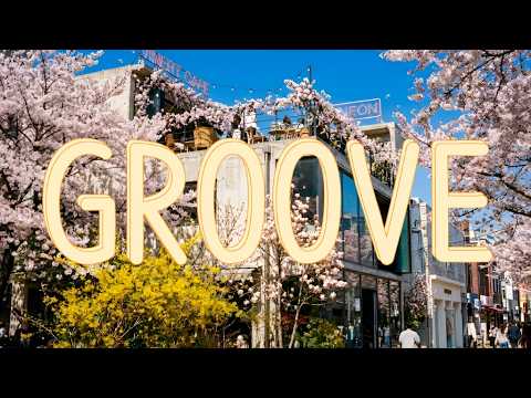 Playlist | 봄노래. 무작정 거리를 걷고 싶어지는 설렘  | JAZZHOP GROOVE POP  | 업무 · 집중 · 기분전환 · 코딩 · 매장음악