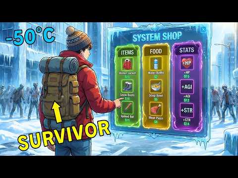 Frozen Zombie Apocalypse + Survival System = His Rise | Manhwa Recap