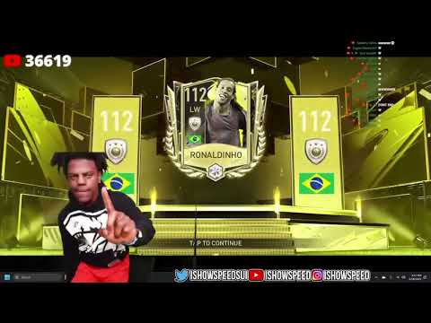 iShowSpeed packs Ronaldinho.. *Backflips into PC* 😈😂