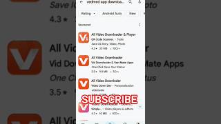 Original vidmate download kaise kare #techno but#vedmed real he😍🥰 #phonk